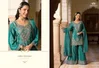 Pehar By Sanika Chinon Silk Embroidery Readymade Suits Wholesale Price In Surat
